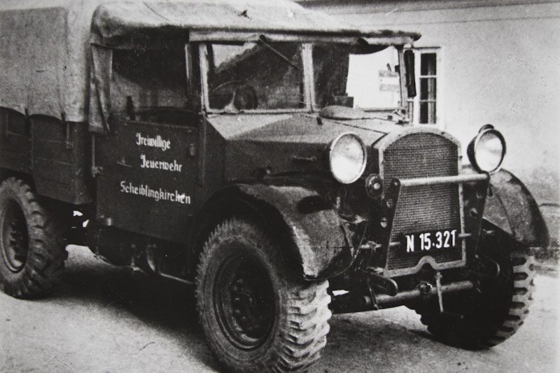 Der amerikanische Wehrmachtswagen.