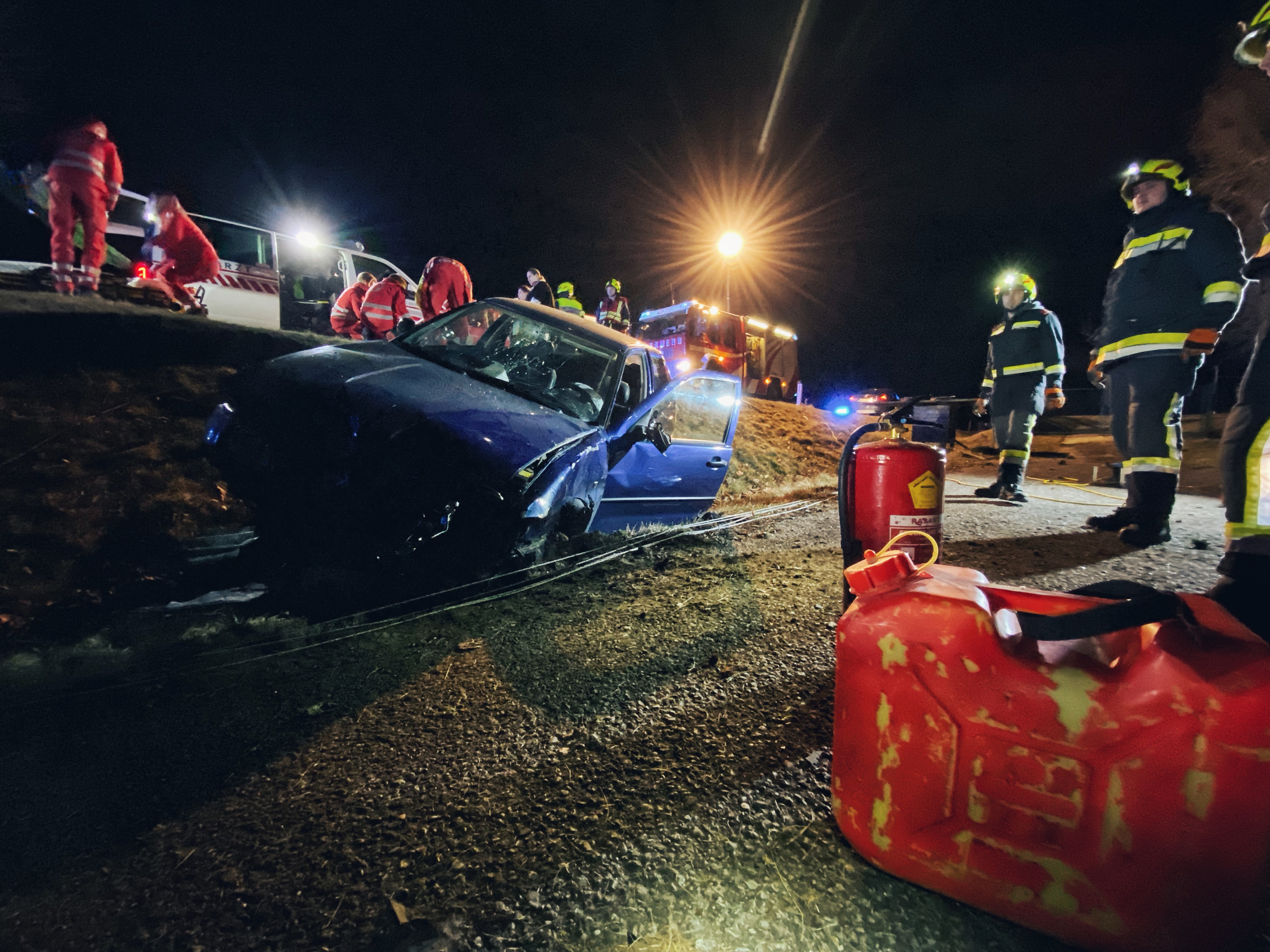 Verkehrsunfall in Gleißenfeld