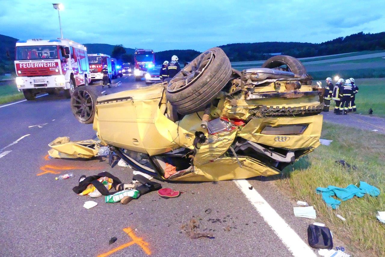 16.07.2016 | folgenschwerer Verkehrsunfall auf der B54