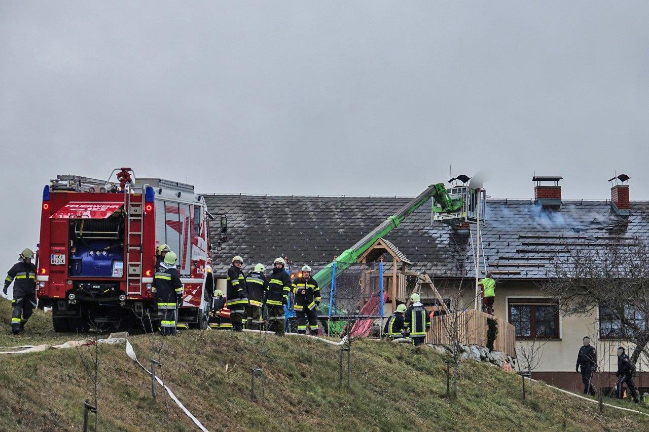 10.12.2017 | Dachstuhlbrand in Reitersberg